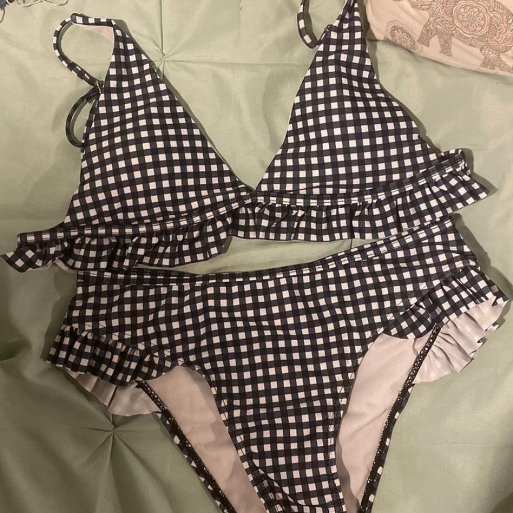 Plaid Swimsuit